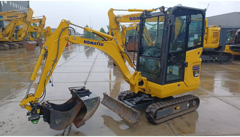Komatsu PC 20 MR-5 - Máy xúc mini: hình 4 Komatsu PC 20 MR-5 - Máy xúc mini: hình 4