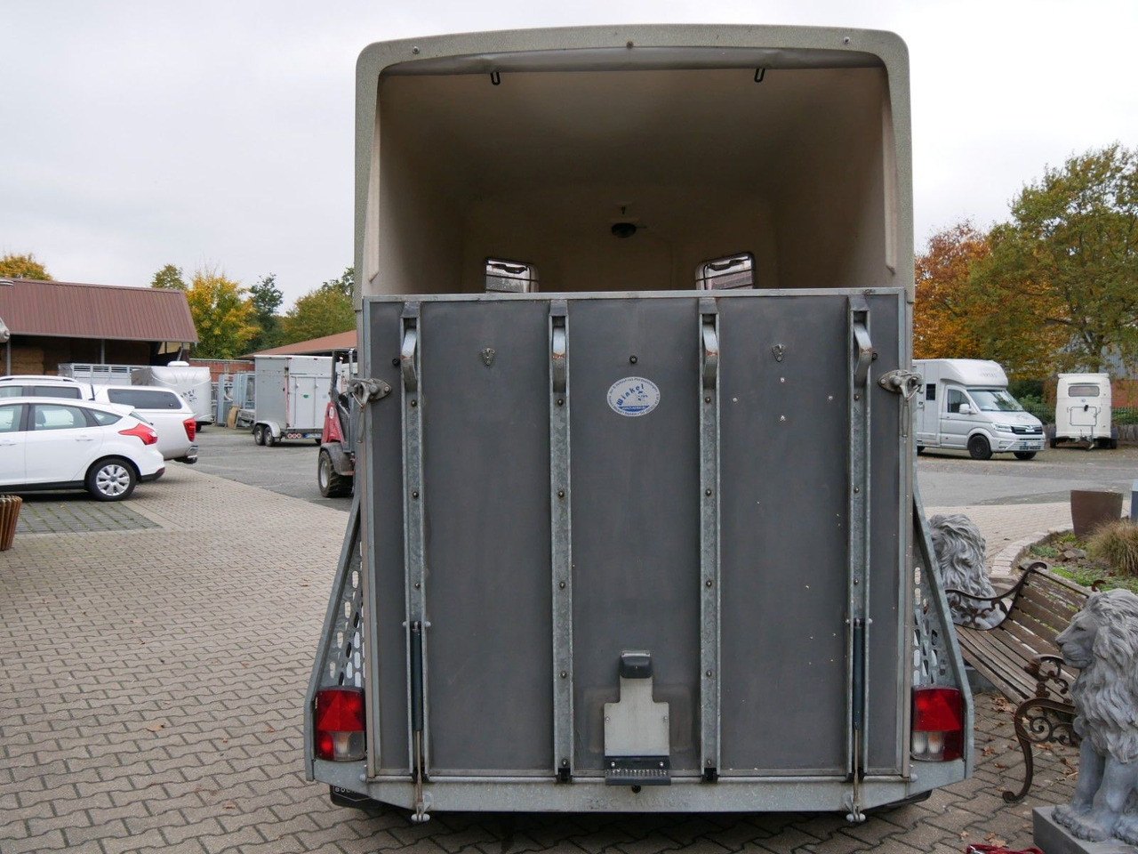 Böckmann Duo mit Sattelkammer - Rơ moóc chở gia súc: hình 3 Böckmann Duo mit Sattelkammer - Rơ moóc chở gia súc: hình 3