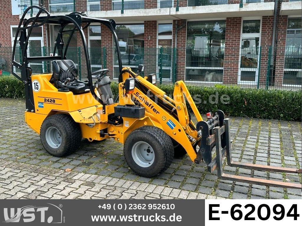 Schäffer 2428 SLT Fahrerschutzkabine , Gabel , Schaufel - Máy xúc lật bánh lốp: hình 1 Schäffer 2428 SLT Fahrerschutzkabine , Gabel , Schaufel - Máy xúc lật bánh lốp: hình 1