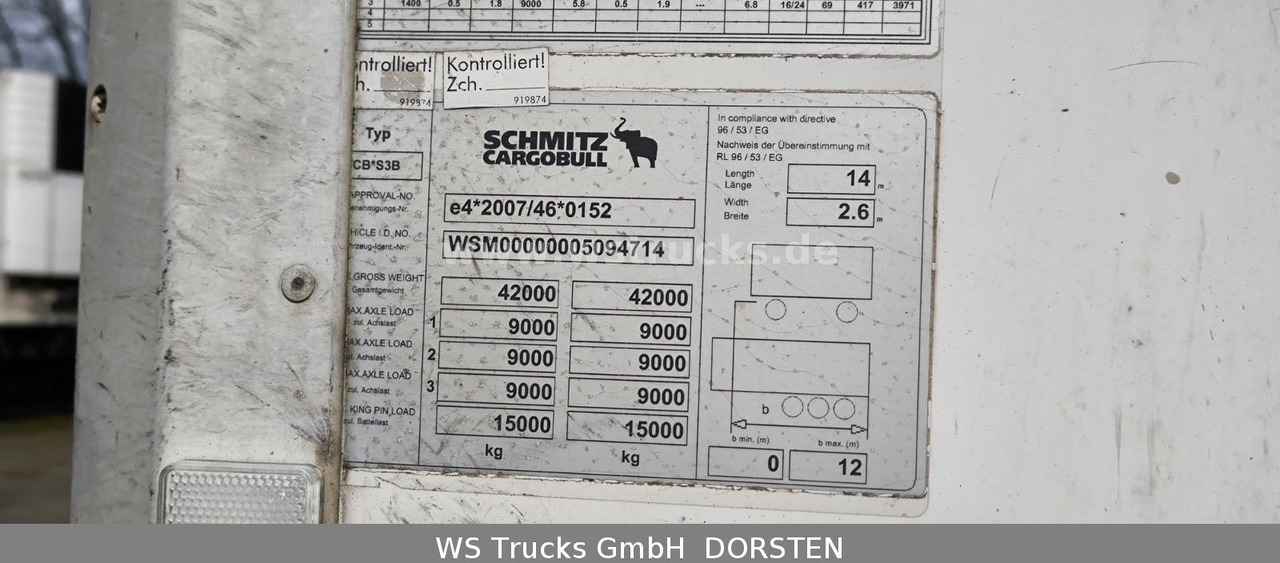 Sơ mi rơ moóc đông lạnh Schmitz Cargobull SKO 24 Kühlauflieger Vector 1550 Strom/Diesel: hình 19