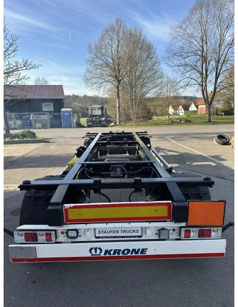 Krone 10 x Jumbo Lafette deutsche Anh. TÜV NEU! 10 x Jumbo Lafette deutsche Anh. TÜV NEU! - Xe chở container/ Rơ moóc hoán đổi thân: hình 4 Krone 10 x Jumbo Lafette deutsche Anh. TÜV NEU! 10 x Jumbo Lafette deutsche Anh. TÜV NEU! - Xe chở container/ Rơ moóc hoán đổi thân: hình 4