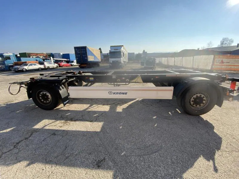 Krone 2- Achs Lafette !! HU/ TÜV NEU !! 2- Achs Lafette !! HU/ TÜV NEU !! - Xe chở container/ Rơ moóc hoán đổi thân: hình 1 Krone 2- Achs Lafette !! HU/ TÜV NEU !! 2- Achs Lafette !! HU/ TÜV NEU !! - Xe chở container/ Rơ moóc hoán đổi thân: hình 1