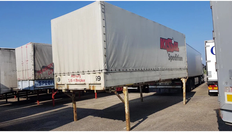Krone 2 x 7,45m XL12642 Wechselbrücken Planen 2 x 7,45m XL12642 Wechselbrücken Planen - Rèm bên hoán đổi thân: hình 4 Krone 2 x 7,45m XL12642 Wechselbrücken Planen 2 x 7,45m XL12642 Wechselbrücken Planen - Rèm bên hoán đổi thân: hình 4