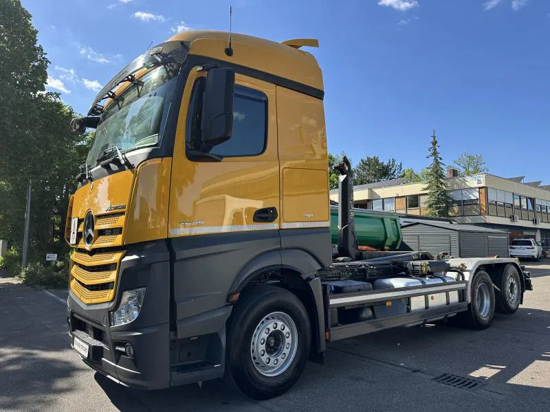 Mercedes-Benz Actros 2546 6x2 2646 Lenk/Lift MEILLER 2170 Intarder - Xe chở container/ Xe tải hoán đổi thân, Xe cẩu tự hành: hình 1 Mercedes-Benz Actros 2546 6x2 2646 Lenk/Lift MEILLER 2170 Intarder - Xe chở container/ Xe tải hoán đổi thân, Xe cẩu tự hành: hình 1