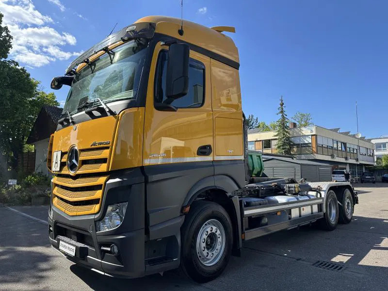 Mercedes-Benz Actros 2546 6x2 2646 Lenk/Lift MEILLER 2170 Intarder - Xe chở container/ Xe tải hoán đổi thân, Xe cẩu tự hành: hình 2 Mercedes-Benz Actros 2546 6x2 2646 Lenk/Lift MEILLER 2170 Intarder - Xe chở container/ Xe tải hoán đổi thân, Xe cẩu tự hành: hình 2
