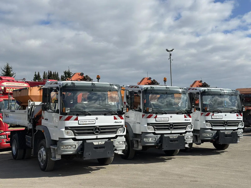 Mercedes-Benz Atego 1318 5 x AK Allrad Kran Palfinger 7001 - Xe ben, Xe cẩu tự hành: hình 2 Mercedes-Benz Atego 1318 5 x AK Allrad Kran Palfinger 7001 - Xe ben, Xe cẩu tự hành: hình 2