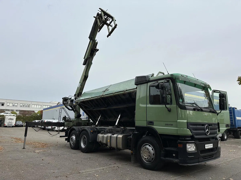 Mercedes-Benz DB 2546 LL 6x2 Kranwagen 2-Seit.Kipper Lenkachse - Xe ben: hình 1 Mercedes-Benz DB 2546 LL 6x2 Kranwagen 2-Seit.Kipper Lenkachse - Xe ben: hình 1