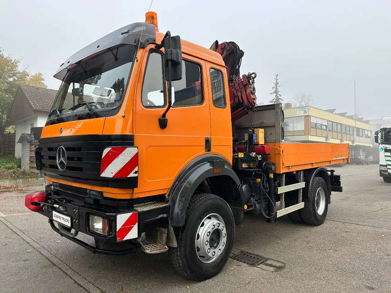 Mercedes-Benz SK 1824 AK*4x4*HMF 1253 K4 B3*Seilwinde - Xe cẩu tự hành: hình 2 Mercedes-Benz SK 1824 AK*4x4*HMF 1253 K4 B3*Seilwinde - Xe cẩu tự hành: hình 2