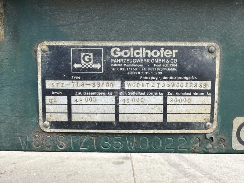 Sơ mi rơ moóc Goldhofer STZ -TL 3 -33/80 3-Achs TL 3x Lenk Rampen TÜV NEU! STZ -TL 3 -33/80 3-Achs TL 3x Lenk Rampen TÜV NEU!: hình 12