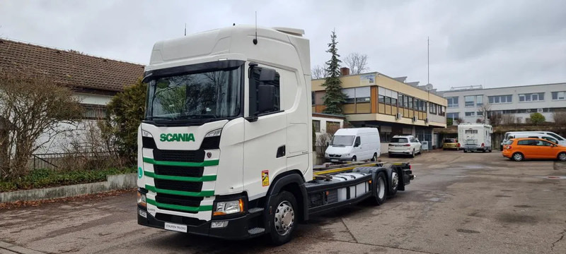 Scania 6X2 BDF Intarder Lenkachse VANTEC hyd. Hubrahmen - Xe chở container/ Xe tải hoán đổi thân: hình 1 Scania 6X2 BDF Intarder Lenkachse VANTEC hyd. Hubrahmen - Xe chở container/ Xe tải hoán đổi thân: hình 1