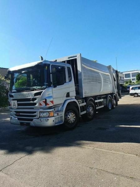 Scania P 410 LB 8x2*6 MNA VARIOPRESS ZÖLLER DELTA 2301 - Xe tải chở rác: hình 3 Scania P 410 LB 8x2*6 MNA VARIOPRESS ZÖLLER DELTA 2301 - Xe tải chở rác: hình 3