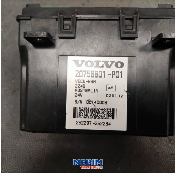 Volvo Volvo - 20758801 - Regeleenheid VECU-BBM - Phụ tùng cho Xe tải: hình 2 Volvo Volvo - 20758801 - Regeleenheid VECU-BBM - Phụ tùng cho Xe tải: hình 2