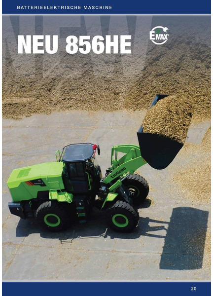 Máy xúc lật bánh lốp mới LIUGONG 856 HE vollelektrisch, 21.000 kg, 3.5 cbm: hình 20