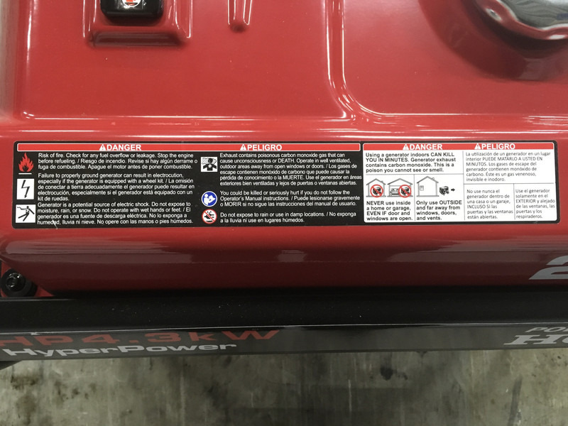 Honda HP 4.3KW GENERATOR NEW - Bộ phát điện: hình 3 Honda HP 4.3KW GENERATOR NEW - Bộ phát điện: hình 3