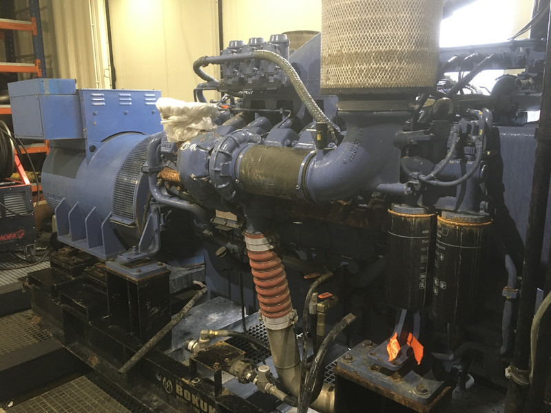 MTU 16V2000 GENERATOR 1250KVA USED - Bộ phát điện: hình 2 MTU 16V2000 GENERATOR 1250KVA USED - Bộ phát điện: hình 2