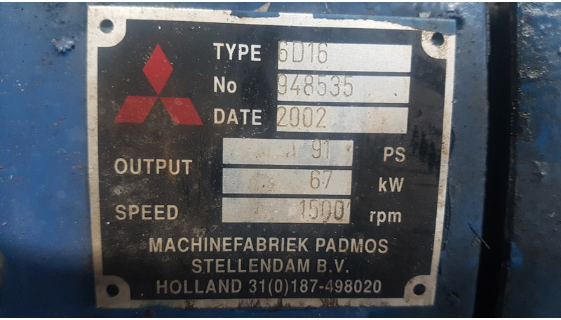 Mitsubishi 6D16 USED - Máy móc xây dựng: hình 2 Mitsubishi 6D16 USED - Máy móc xây dựng: hình 2
