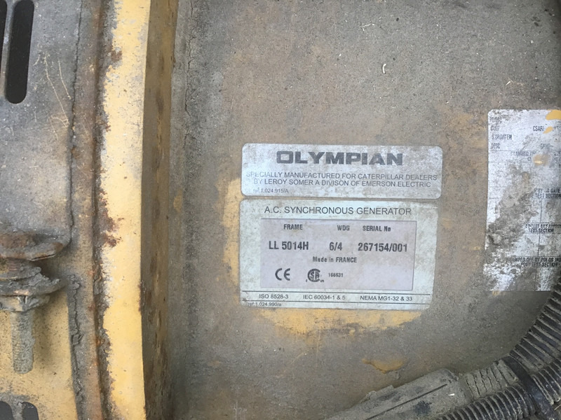 Perkins OLYMPIAN GEH250 GENERATOR 250KVA FOR PARTS - Bộ phát điện: hình 4 Perkins OLYMPIAN GEH250 GENERATOR 250KVA FOR PARTS - Bộ phát điện: hình 4