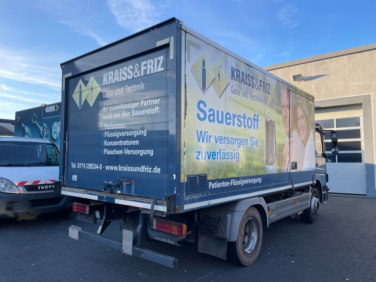 Mercedes-Benz Atego 2 6-Zyl. 4x2 1224 Klima, Radstand: 3.56m. - Xe tải hộp: hình 4 Mercedes-Benz Atego 2 6-Zyl. 4x2 1224 Klima, Radstand: 3.56m. - Xe tải hộp: hình 4