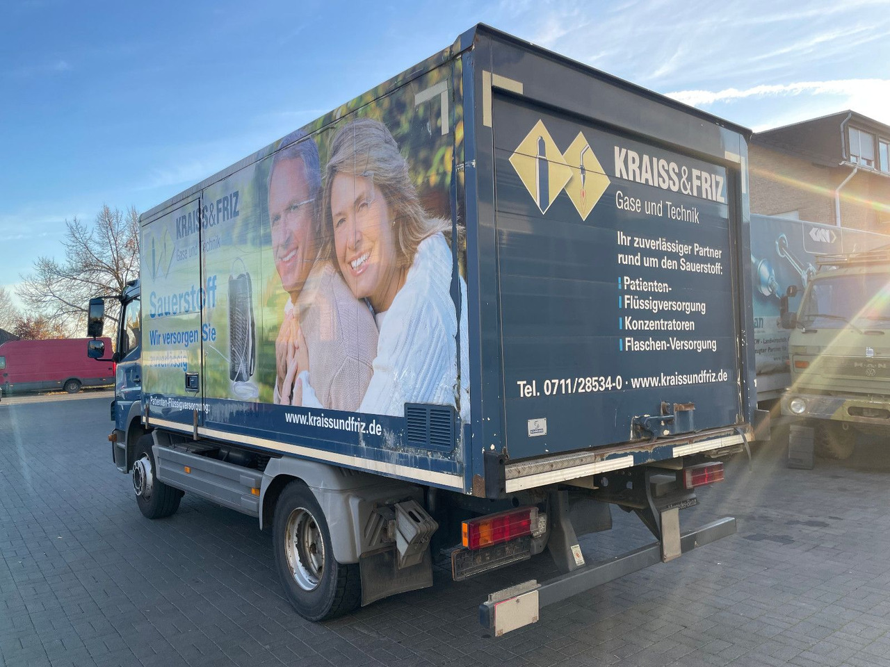 Mercedes-Benz Atego 2 6-Zyl. 4x2 1224 Klima, Radstand: 3.56m. - Xe tải hộp: hình 2 Mercedes-Benz Atego 2 6-Zyl. 4x2 1224 Klima, Radstand: 3.56m. - Xe tải hộp: hình 2