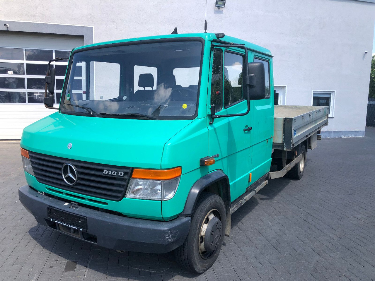 Mercedes-Benz Vario 818 D, DoKa - Xe tải nhỏ phẳng, Xe tải van: hình 1 Mercedes-Benz Vario 818 D, DoKa - Xe tải nhỏ phẳng, Xe tải van: hình 1