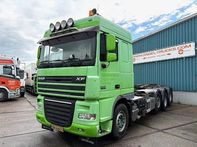 DAF XF 105.460 8x2 CHASSIS WITH MULTILIFT SYSTEM (ZF16 MANUAL GEARBOX / MX-BRAKE / 9.000 KG. FRONT-AXLE / LIFT-AXLES / FRIDGE / ETC. - Xe chở container/ Xe tải hoán đổi thân: hình 1 DAF XF 105.460 8x2 CHASSIS WITH MULTILIFT SYSTEM (ZF16 MANUAL GEARBOX / MX-BRAKE / 9.000 KG. FRONT-AXLE / LIFT-AXLES / FRIDGE / ETC. - Xe chở container/ Xe tải hoán đổi thân: hình 1