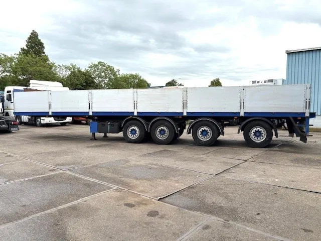 Kwb KWB P-504-STI-H 4-AXLE FLATBED TRAILER (SAF AXLES / 2x STEERING AXLE / 2x LIFT-AXLE / ALUMINIUM SIDE BORDS /ABS-EBS) - Sơ mi rơ moóc thùng lửng/ Phẳng: hình 5 Kwb KWB P-504-STI-H 4-AXLE FLATBED TRAILER (SAF AXLES / 2x STEERING AXLE / 2x LIFT-AXLE / ALUMINIUM SIDE BORDS /ABS-EBS) - Sơ mi rơ moóc thùng lửng/ Phẳng: hình 5