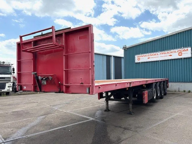 Kwb P-504-STI-H 4-AXLE FLATBED TRAILER (SAF AXLES / 2x STEERING AXLE / 2x LIFT-AXLE / ABS-EBS) - Sơ mi rơ moóc thùng lửng/ Phẳng: hình 1 Kwb P-504-STI-H 4-AXLE FLATBED TRAILER (SAF AXLES / 2x STEERING AXLE / 2x LIFT-AXLE / ABS-EBS) - Sơ mi rơ moóc thùng lửng/ Phẳng: hình 1
