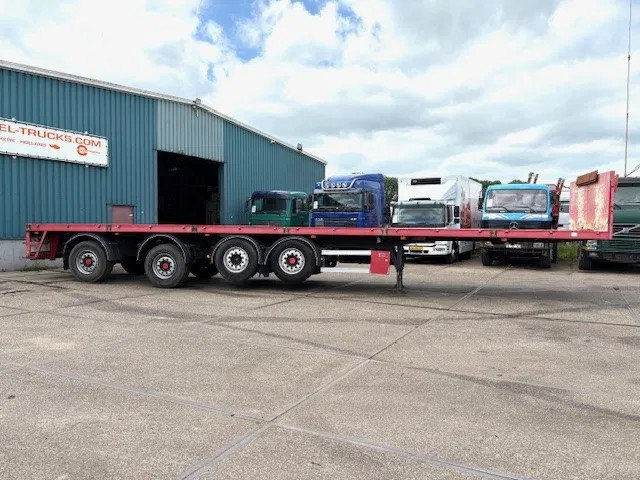 Kwb P-504-STI-H 4-AXLE FLATBED TRAILER (SAF AXLES / 2x STEERING AXLE / 2x LIFT-AXLE / ABS-EBS) - Sơ mi rơ moóc thùng lửng/ Phẳng: hình 4 Kwb P-504-STI-H 4-AXLE FLATBED TRAILER (SAF AXLES / 2x STEERING AXLE / 2x LIFT-AXLE / ABS-EBS) - Sơ mi rơ moóc thùng lửng/ Phẳng: hình 4