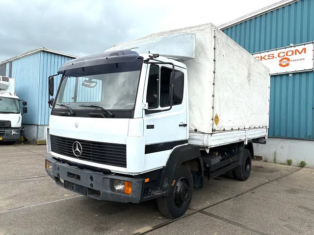 Mercedes-Benz LK 914 (6-CILINDER) WITH TENT BOX (MANUAL GEARBOX / FULL STEEL SUSPENSION / LOADING PLATFORM) - Xe tải thùng mui bạt: hình 1 Mercedes-Benz LK 914 (6-CILINDER) WITH TENT BOX (MANUAL GEARBOX / FULL STEEL SUSPENSION / LOADING PLATFORM) - Xe tải thùng mui bạt: hình 1