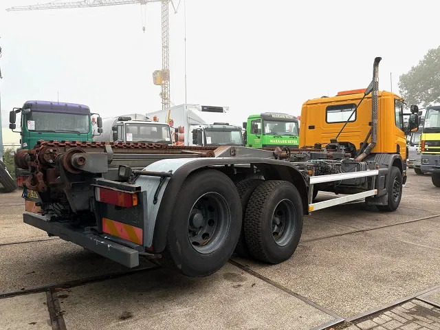 Scania P114-340 6x2 WITH MULTILIFT CONTAINERSYSTEM ONLY 80.500 KM!! ORIGINAL (10 TIRES / FULL STEEL SUSPENSION / 12 GEARS MANUAL GEARBO - Xe chở container/ Xe tải hoán đổi thân: hình 3 Scania P114-340 6x2 WITH MULTILIFT CONTAINERSYSTEM ONLY 80.500 KM!! ORIGINAL (10 TIRES / FULL STEEL SUSPENSION / 12 GEARS MANUAL GEARBO - Xe chở container/ Xe tải hoán đổi thân: hình 3