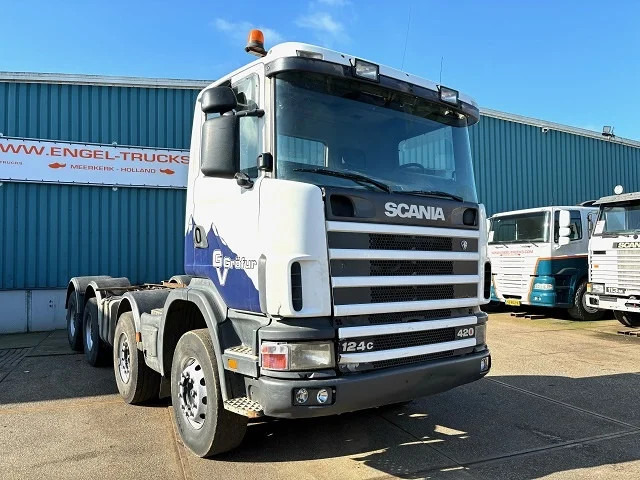 Scania R124-420 C 8x4 FULL STEEL CHASSIS (EURO 3 / FULL STEEL SUSPENSION / REDUCTION AXLES / GRS900 GEARBOX) - Xe tải khung gầm: hình 3 Scania R124-420 C 8x4 FULL STEEL CHASSIS (EURO 3 / FULL STEEL SUSPENSION / REDUCTION AXLES / GRS900 GEARBOX) - Xe tải khung gầm: hình 3
