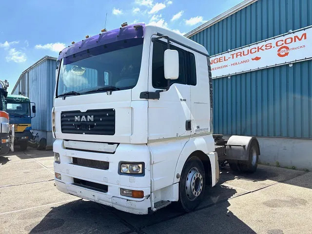 MAN TGA 18.410 BLS XL (6-CILINDERHEADS) (ZF16 MANUAL GEARBOX / ZF-INTARDER / P.T.O.) - Xe đầu kéo: hình 1 MAN TGA 18.410 BLS XL (6-CILINDERHEADS) (ZF16 MANUAL GEARBOX / ZF-INTARDER / P.T.O.) - Xe đầu kéo: hình 1