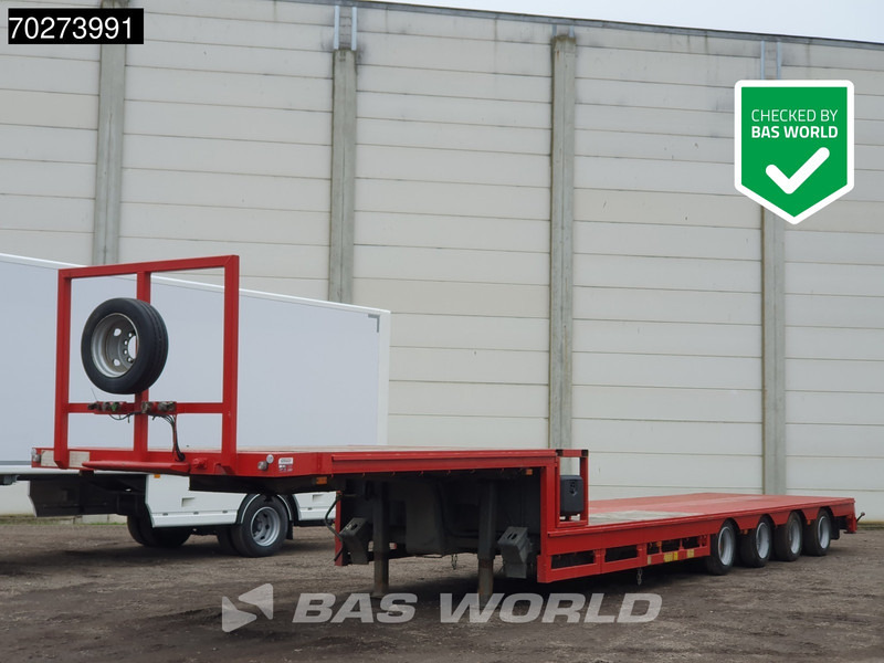 Broshuis Extendable 2xLift+ 2xLenkachse SAF - Sơ mi rơ moóc thùng thấp: hình 1 Broshuis Extendable 2xLift+ 2xLenkachse SAF - Sơ mi rơ moóc thùng thấp: hình 1