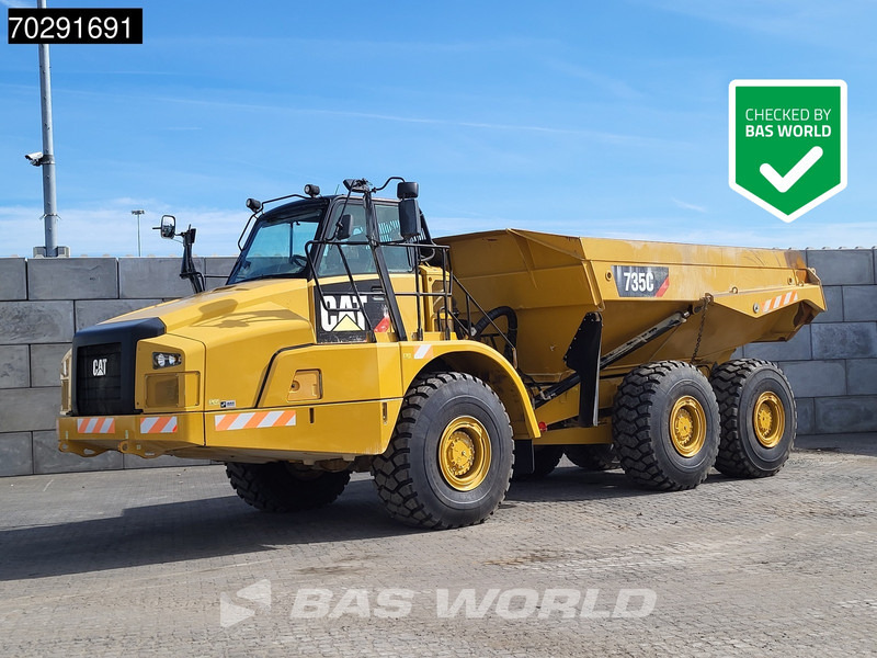 Caterpillar 735 C - Xe ben đổ có khớp nối: hình 1 Caterpillar 735 C - Xe ben đổ có khớp nối: hình 1