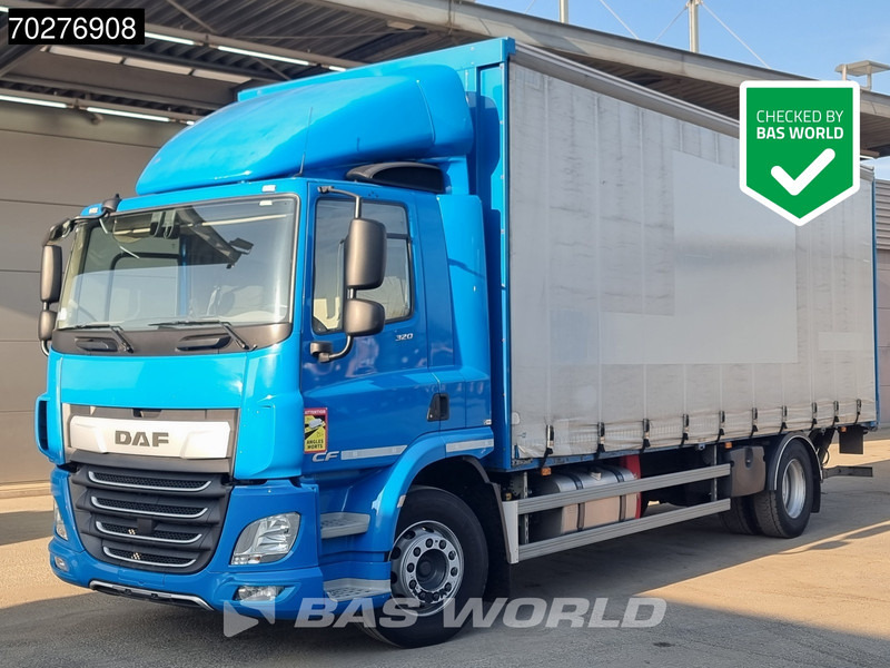 DAF CF 320 4X2 19tonner Automatic 2.500kg Tailgate ACC Euro 6 - Xe tải thùng mui bạt: hình 1 DAF CF 320 4X2 19tonner Automatic 2.500kg Tailgate ACC Euro 6 - Xe tải thùng mui bạt: hình 1