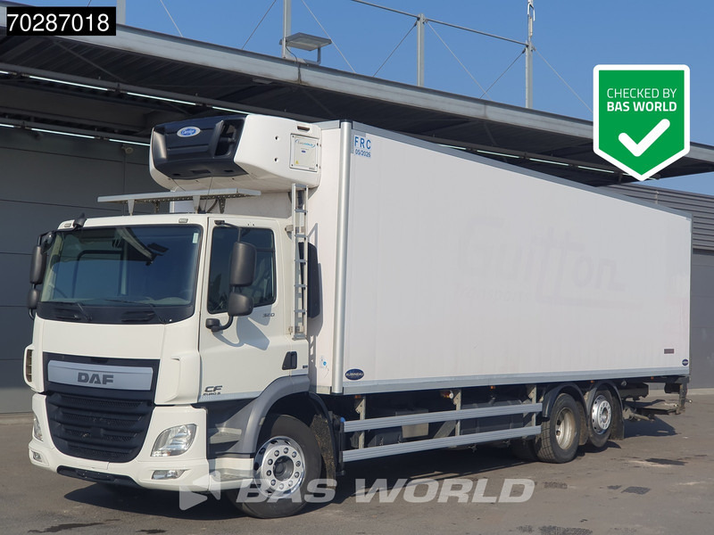 DAF CF 320 6X2 Carrier Supra 1150 2000kg Ladebordwand Lift asche Automatic ACC Euro 6 - Xe tải đông lạnh: hình 1 DAF CF 320 6X2 Carrier Supra 1150 2000kg Ladebordwand Lift asche Automatic ACC Euro 6 - Xe tải đông lạnh: hình 1
