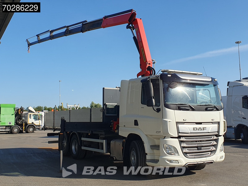 DAF CF 370 CF 6X2 Palfinger PK19.001 SLD D Kran Crane ACC Lift+lenkasche Euro 6 - Xe tải thùng lửng/ Phẳng, Xe cẩu tự hành: hình 3 DAF CF 370 CF 6X2 Palfinger PK19.001 SLD D Kran Crane ACC Lift+lenkasche Euro 6 - Xe tải thùng lửng/ Phẳng, Xe cẩu tự hành: hình 3