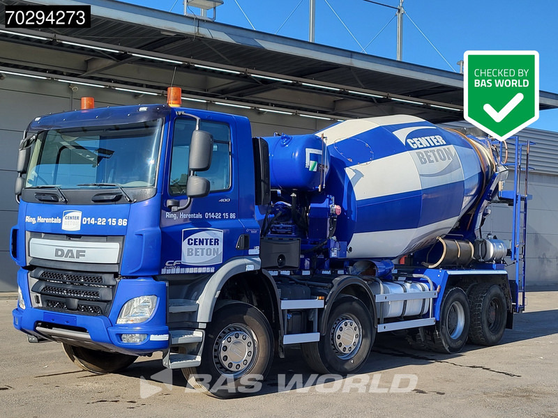 DAF CF 400 8X4 9m3 Stetter AM 9 FHCBL Mixer Manual Big-Axle Steelsuspension Euro 6 - Xe trộn bê tông: hình 1 DAF CF 400 8X4 9m3 Stetter AM 9 FHCBL Mixer Manual Big-Axle Steelsuspension Euro 6 - Xe trộn bê tông: hình 1