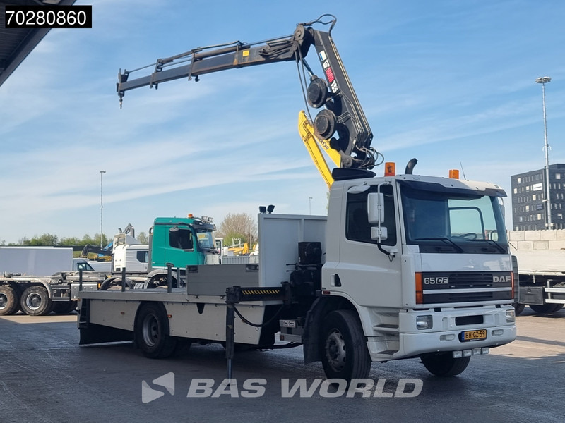 DAF CF65. 220 4X2 NL-Truck Hiab 135-3 Kran Crane Remote Euro 2 - Xe tải thùng lửng/ Phẳng, Xe cẩu tự hành: hình 2 DAF CF65. 220 4X2 NL-Truck Hiab 135-3 Kran Crane Remote Euro 2 - Xe tải thùng lửng/ Phẳng, Xe cẩu tự hành: hình 2