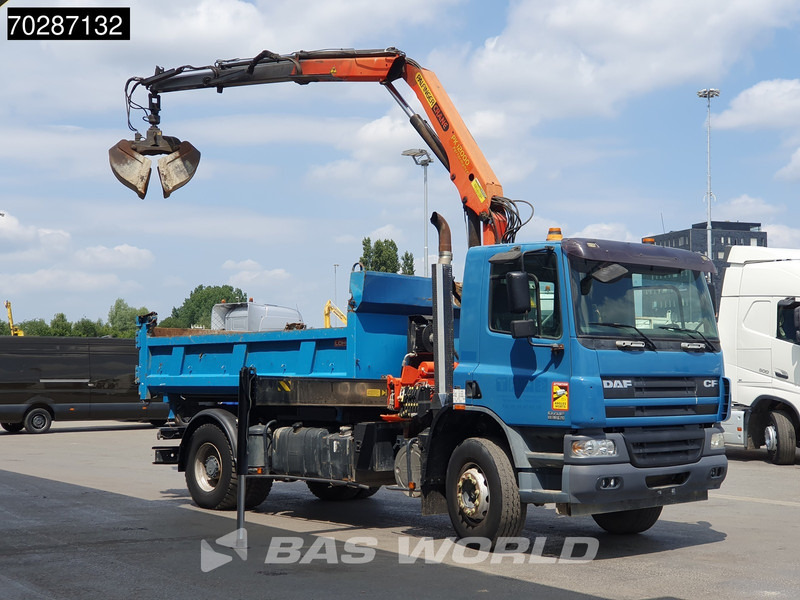 DAF CF75.310 4X2 Palfinger PK12000 Kran Crane 7m3 tipper Big-Axle Steelsuspension Euro 3 - Xe ben, Xe cẩu tự hành: hình 3 DAF CF75.310 4X2 Palfinger PK12000 Kran Crane 7m3 tipper Big-Axle Steelsuspension Euro 3 - Xe ben, Xe cẩu tự hành: hình 3
