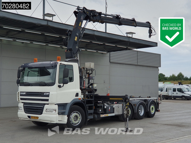 DAF CF85.360 8X2 NL-Truck Hiab 211 E-3 Hipro Kran 21tons Multilift Lift+steering Euro 5 - Xe tải nâng móc, Xe cẩu tự hành: hình 1 DAF CF85.360 8X2 NL-Truck Hiab 211 E-3 Hipro Kran 21tons Multilift Lift+steering Euro 5 - Xe tải nâng móc, Xe cẩu tự hành: hình 1