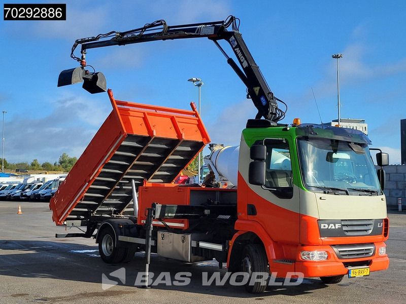DAF LF45.210 LF 4X2 MKG HLK 66 Crane Kran 5m3 tipper Manual Euro 5 - Xe ben, Xe cẩu tự hành: hình 3 DAF LF45.210 LF 4X2 MKG HLK 66 Crane Kran 5m3 tipper Manual Euro 5 - Xe ben, Xe cẩu tự hành: hình 3