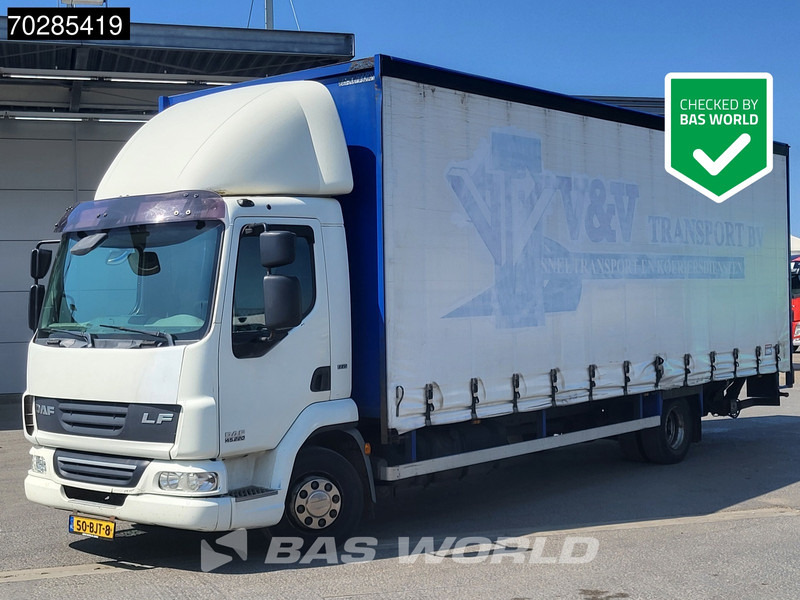 DAF LF45.220 LF 4X2 12tons NL-Truck 1500kg Ladebordwand Automatic EEV - Xe tải thùng mui bạt: hình 1 DAF LF45.220 LF 4X2 12tons NL-Truck 1500kg Ladebordwand Automatic EEV - Xe tải thùng mui bạt: hình 1