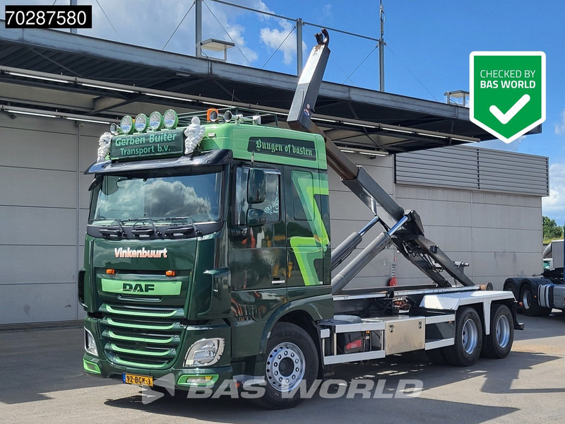 DAF XF 460 XF 6X2 NL-Truck VDL S-25-6400 Hooklift Liftaxle Manual Navi ACC Euro 6 - Xe tải nâng móc: hình 1 DAF XF 460 XF 6X2 NL-Truck VDL S-25-6400 Hooklift Liftaxle Manual Navi ACC Euro 6 - Xe tải nâng móc: hình 1