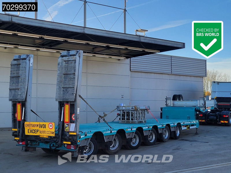 De Angelis 6SA00 Extendable750cm 6xSteeringaxle Hydraulic Neck Ramps - Sơ mi rơ moóc thùng thấp: hình 1 De Angelis 6SA00 Extendable750cm 6xSteeringaxle Hydraulic Neck Ramps - Sơ mi rơ moóc thùng thấp: hình 1