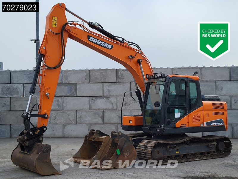 Doosan DX140 LC-5 - Máy xúc bánh xích: hình 1 Doosan DX140 LC-5 - Máy xúc bánh xích: hình 1