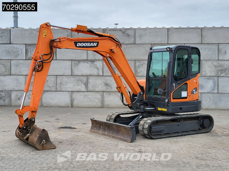 Doosan DX63-3 3 BUCKETS - A/C - Máy xúc mini: hình 3 Doosan DX63-3 3 BUCKETS - A/C - Máy xúc mini: hình 3
