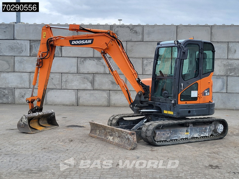 Doosan DX63-3 3 BUCKETS - A/C - Máy xúc mini: hình 2 Doosan DX63-3 3 BUCKETS - A/C - Máy xúc mini: hình 2