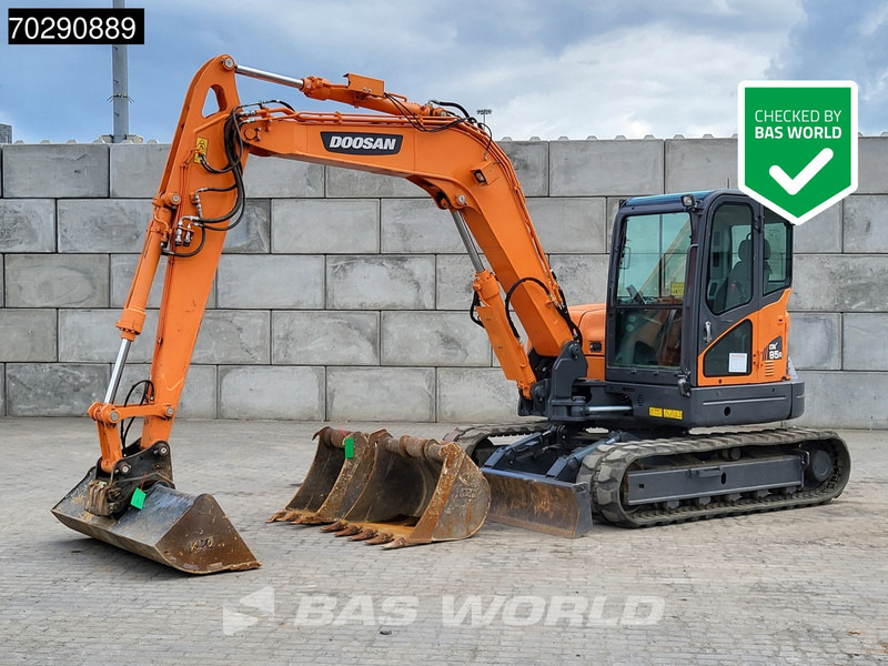 Doosan DX85 R-3 A/C - 3 BUCKETS - Máy xúc mini: hình 1 Doosan DX85 R-3 A/C - 3 BUCKETS - Máy xúc mini: hình 1