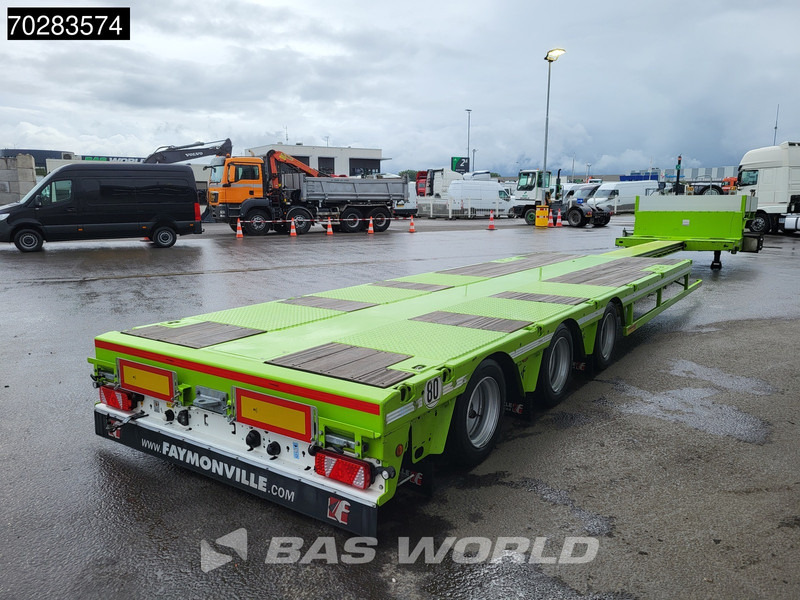 Faymonville F-S43-1AAF 3 axles Extendable Twistlocks 3x Hydraulic Steering Galvanised - Sơ mi rơ moóc thùng thấp: hình 5 Faymonville F-S43-1AAF 3 axles Extendable Twistlocks 3x Hydraulic Steering Galvanised - Sơ mi rơ moóc thùng thấp: hình 5